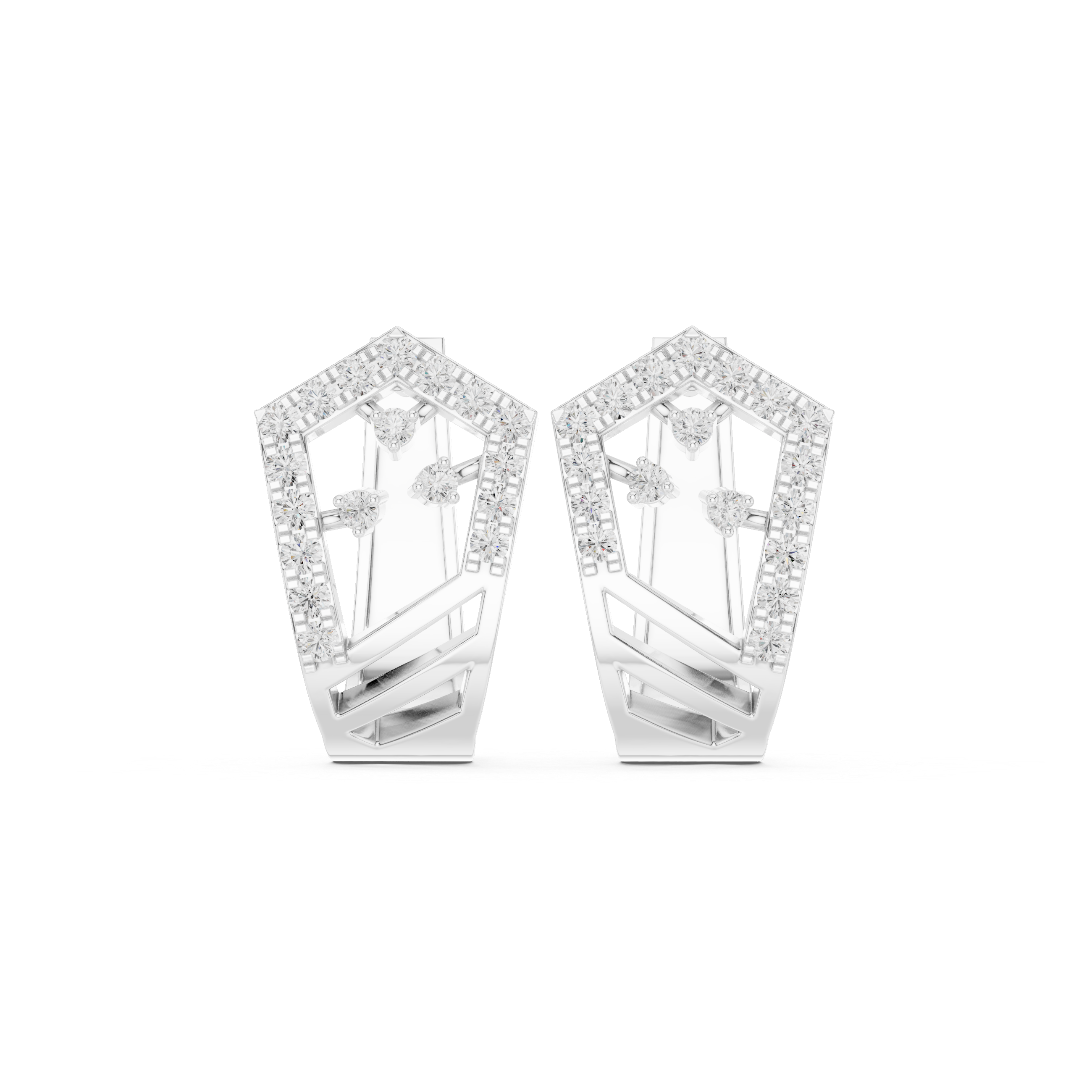 Sole Owner lab grown diamond earring design