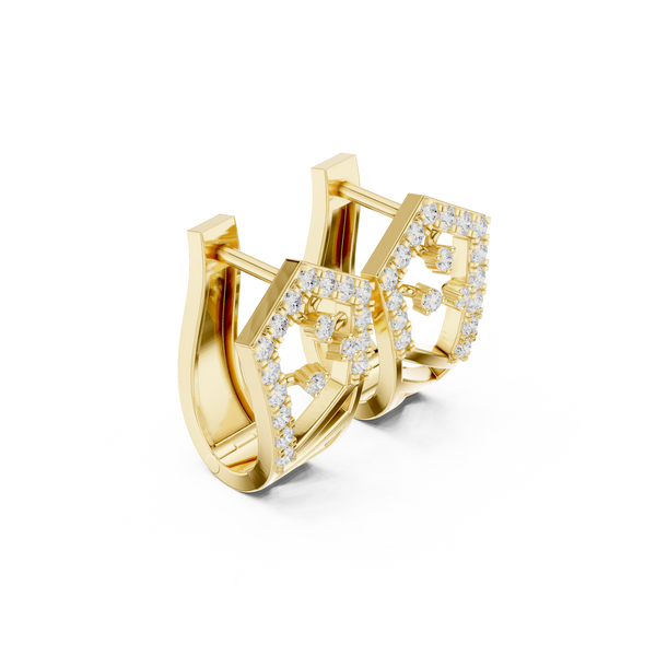 Sole Owner lab grown diamond earring design