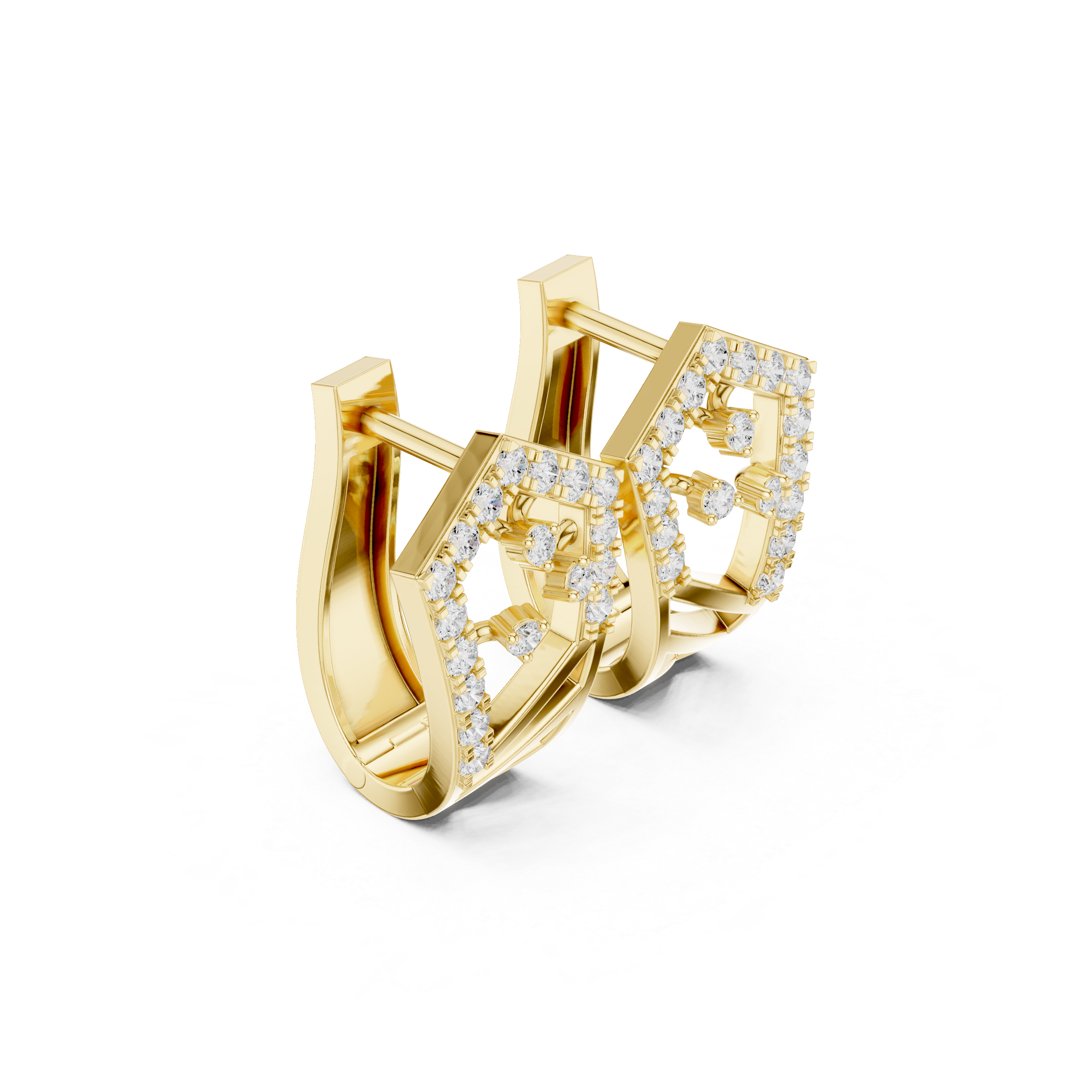 Tidal Edge Lab Grown Diamond Earrings Pairs