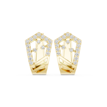 Tidal Edge Lab Grown Diamond Earrings Pairs