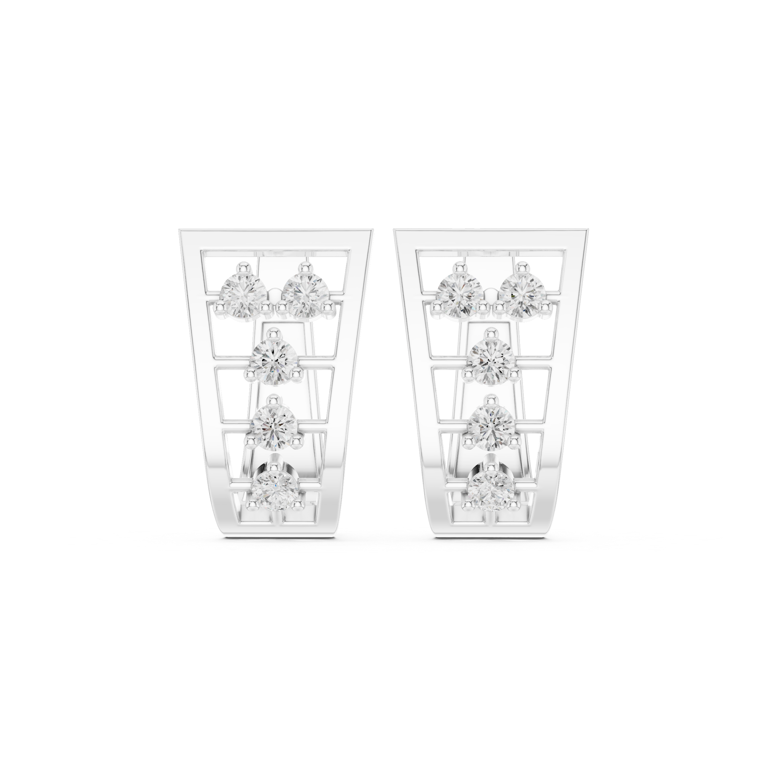 Rich Earth lab grown diamond earring design
