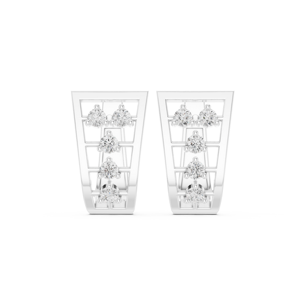 Rich Earth lab grown diamond earring design