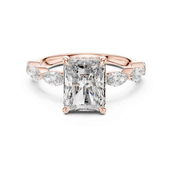 Quiet Moment lab grown diamond ring