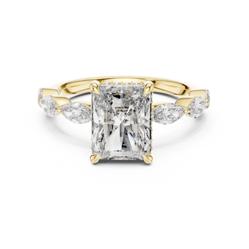 Quiet Moment lab grown diamond ring