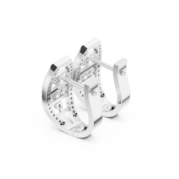 Most Loved lab grown diamond earring design