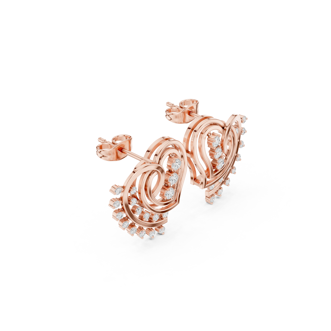 Alpine Mist Lab Grown Diamond Earrings Drops