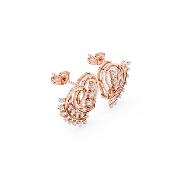 Alpine Mist Lab Grown Diamond Earrings Drops