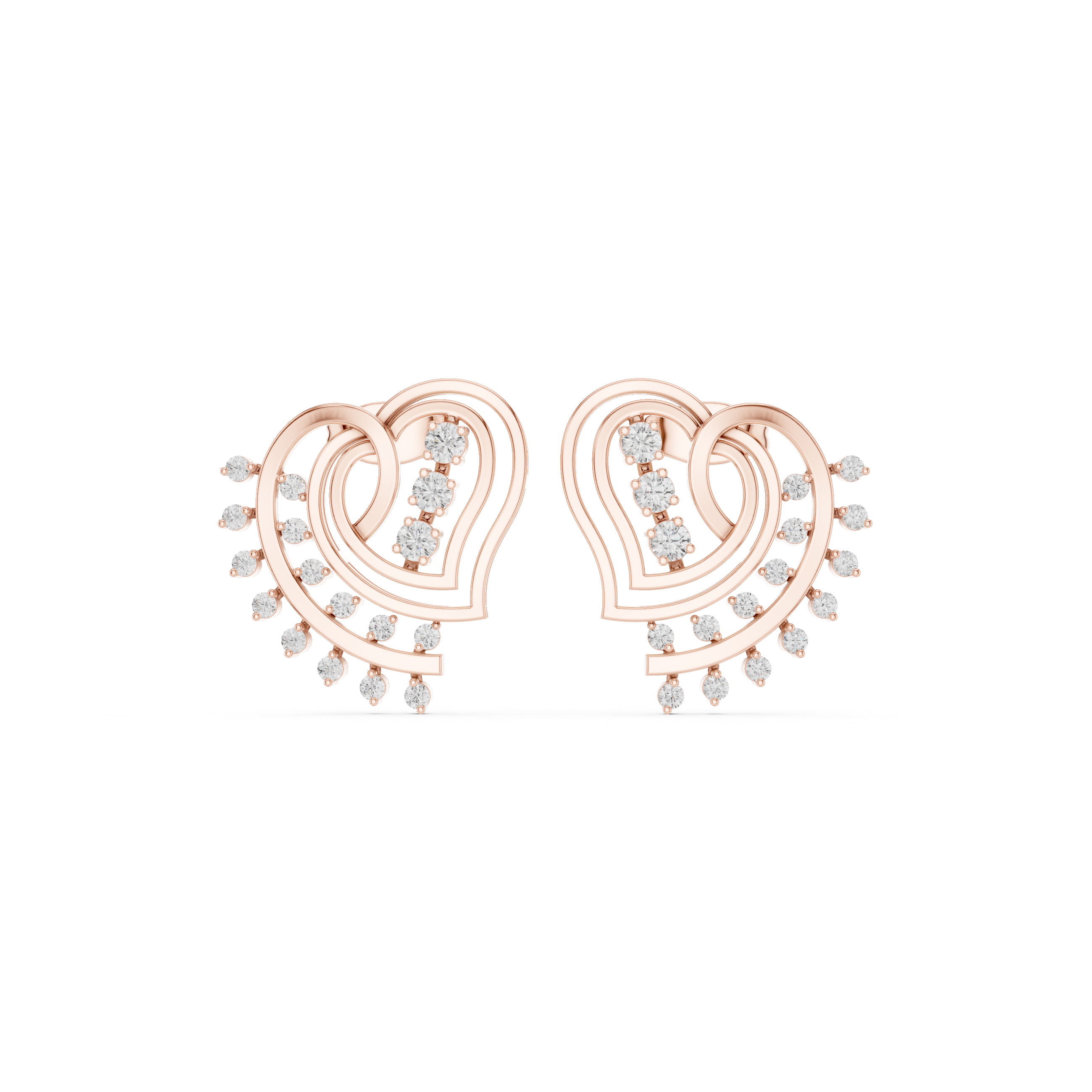 Alpine Mist Lab Grown Diamond Earrings Drops