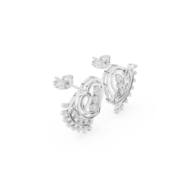 Alpine Mist Lab Grown Diamond Earrings Drops