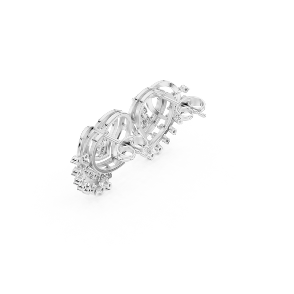 Alpine Mist Lab Grown Diamond Earrings Drops