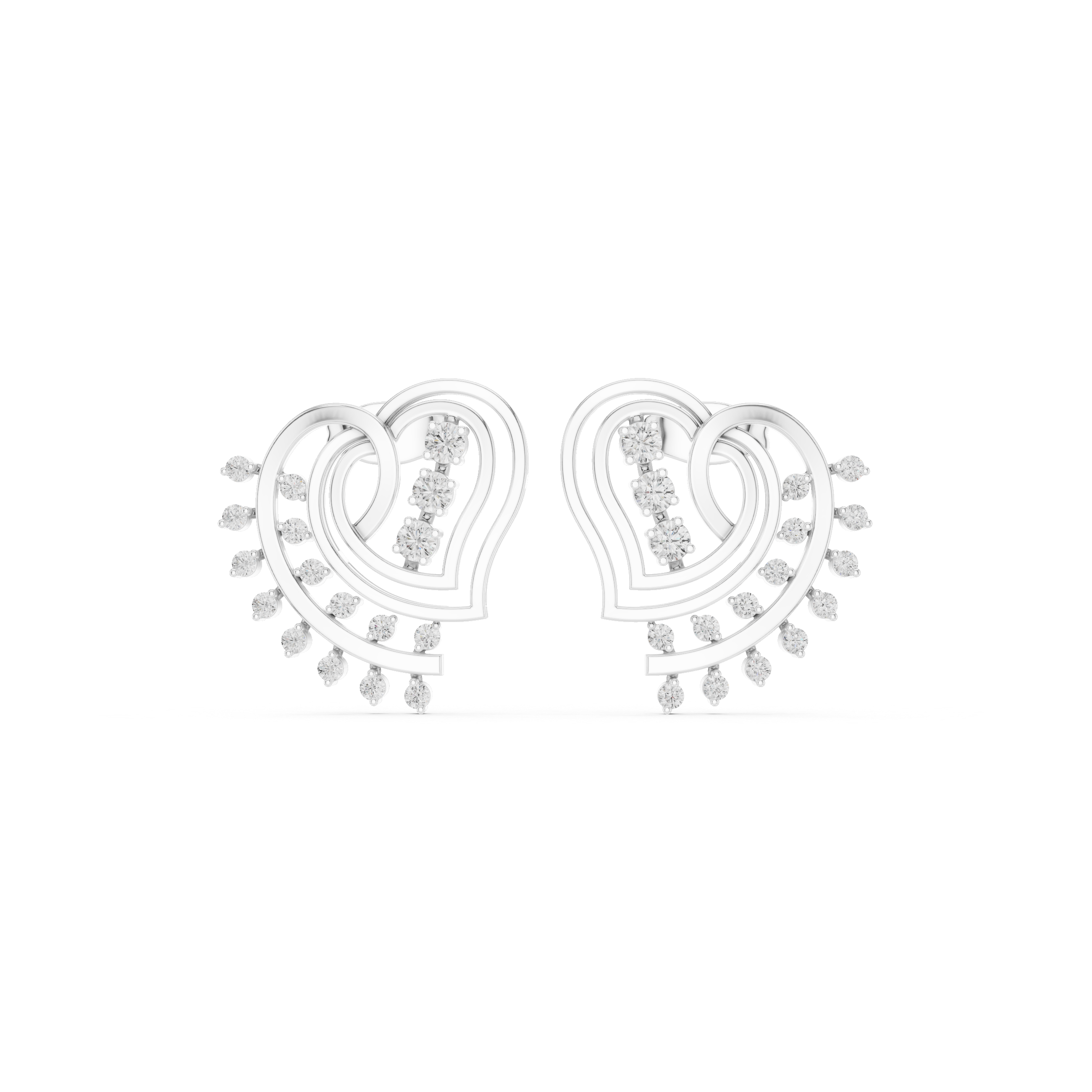 Alpine Mist Lab Grown Diamond Earrings Drops