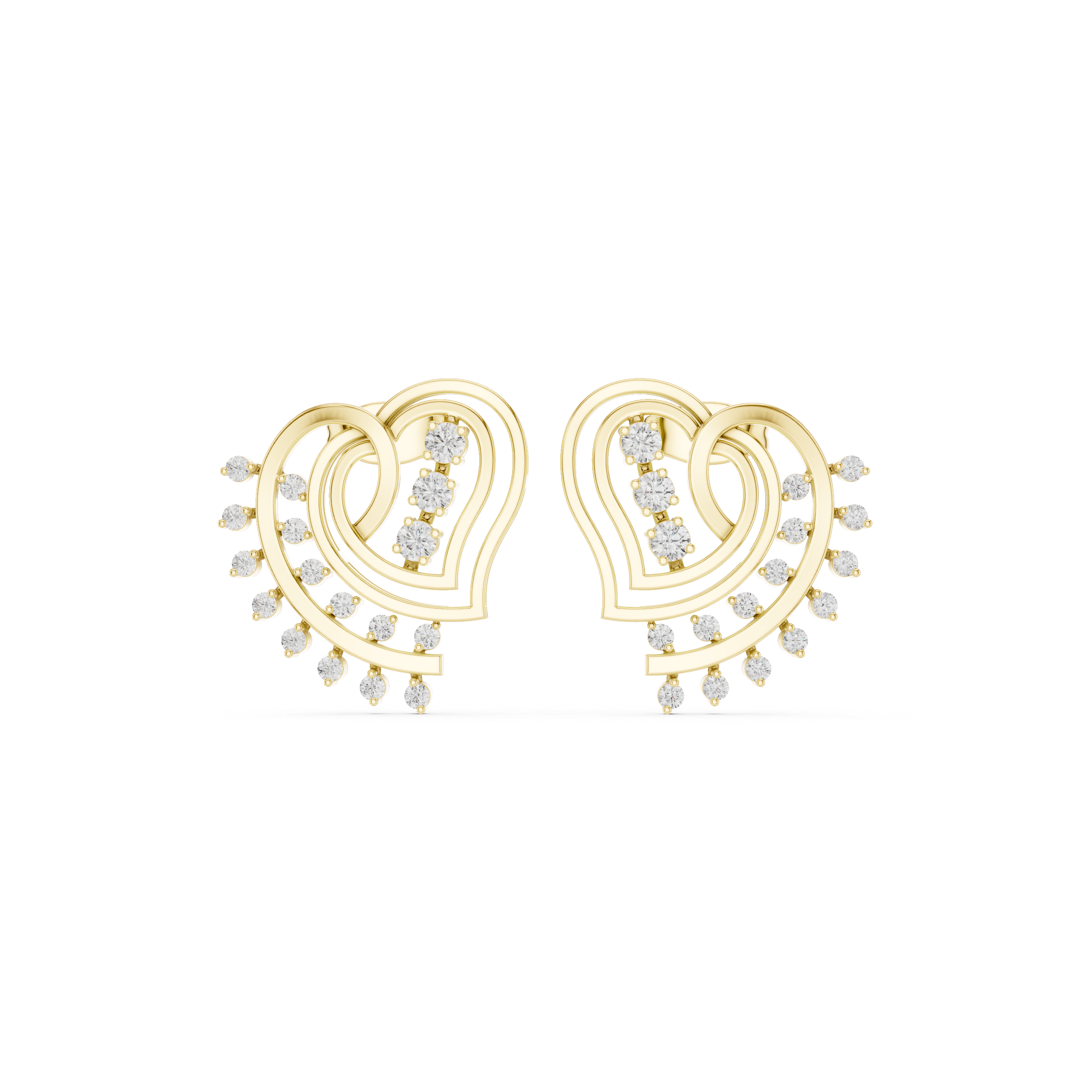 Alpine Mist Lab Grown Diamond Earrings Drops