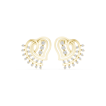 Alpine Mist Lab Grown Diamond Earrings Drops