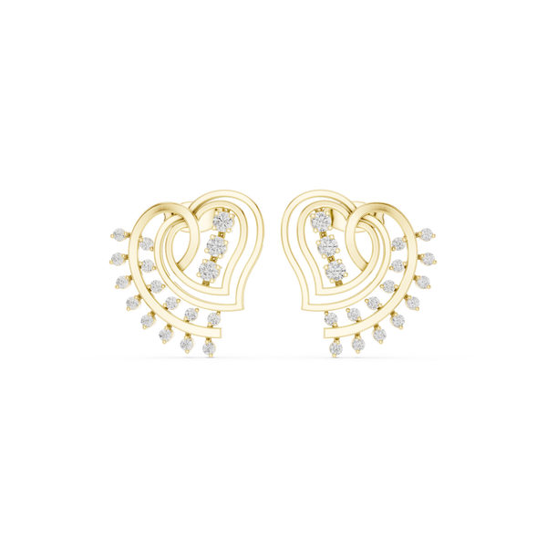 Alpine Mist Lab Grown Diamond Earrings Drops