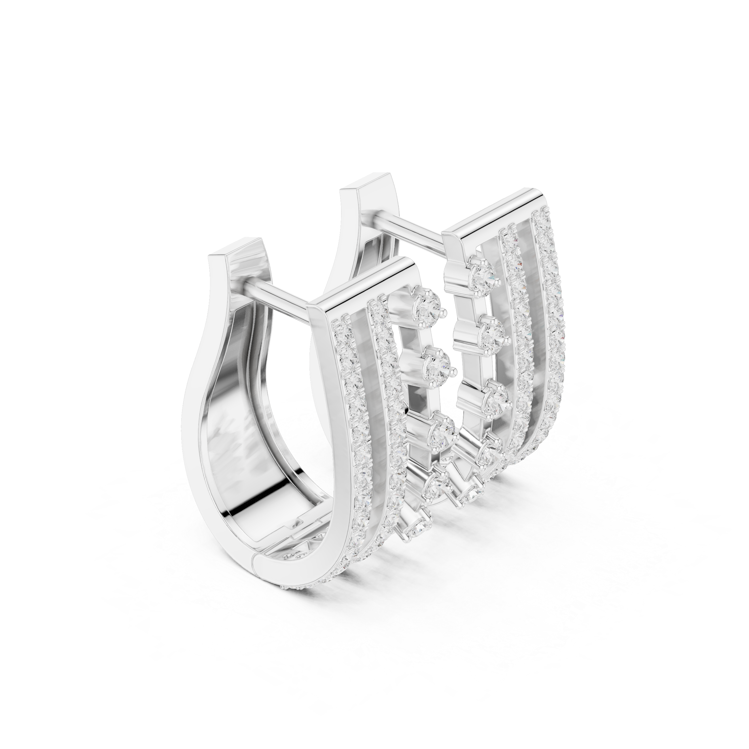 Elysian Drop Lab Grown Diamond Earrings Studs