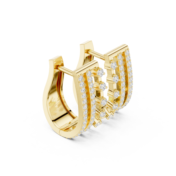 Elysian Drop Lab Grown Diamond Earrings Studs
