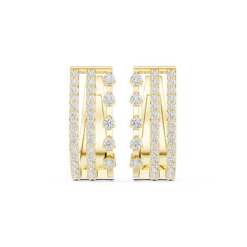Elysian Drop Lab Grown Diamond Earrings Studs