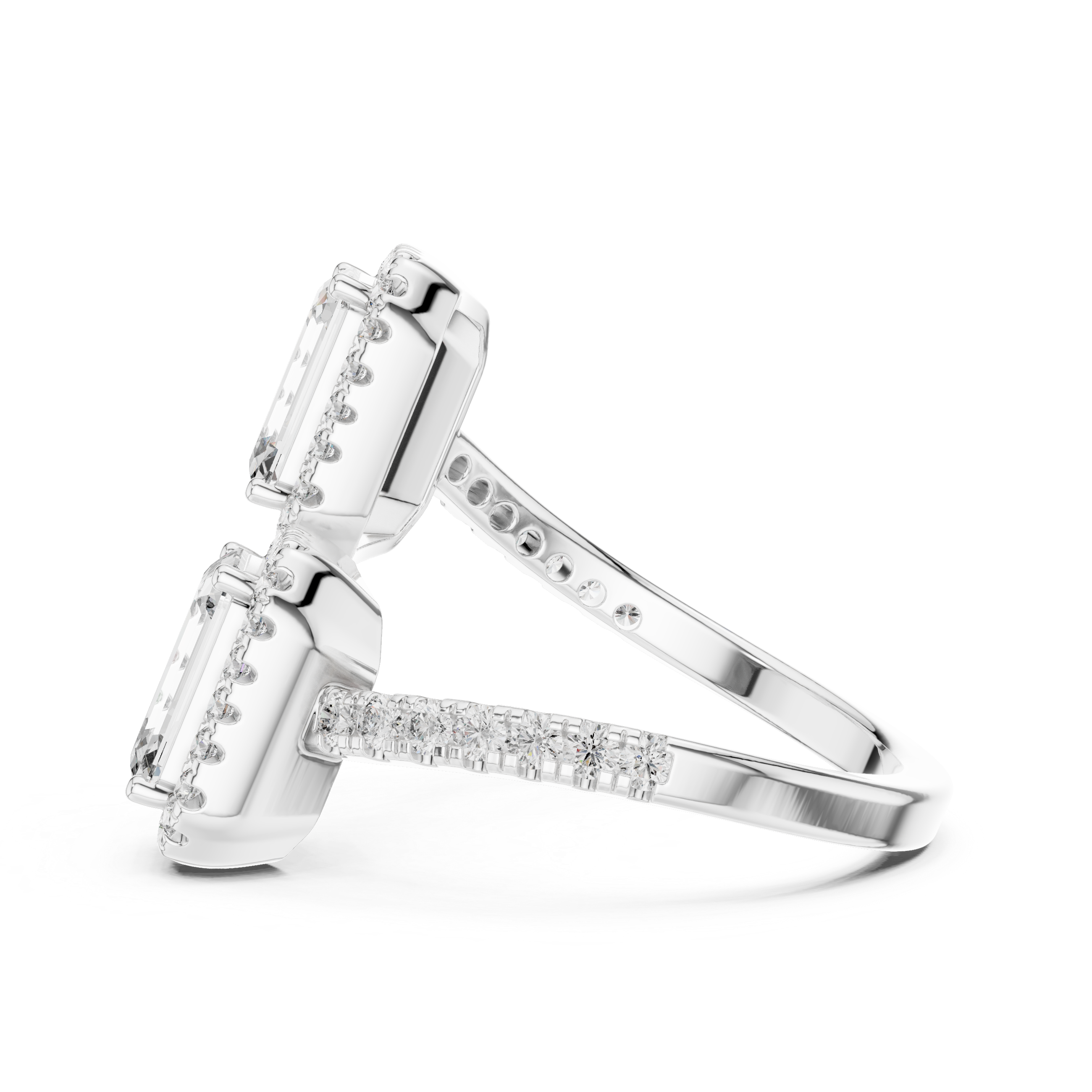 Echo Sound lab grown diamond ring