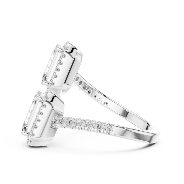 Echo Sound lab grown diamond ring