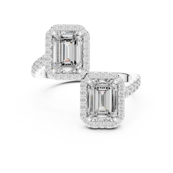 Echo Sound lab grown diamond ring