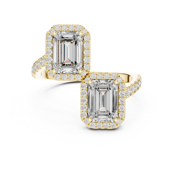 Echo Sound lab grown diamond ring