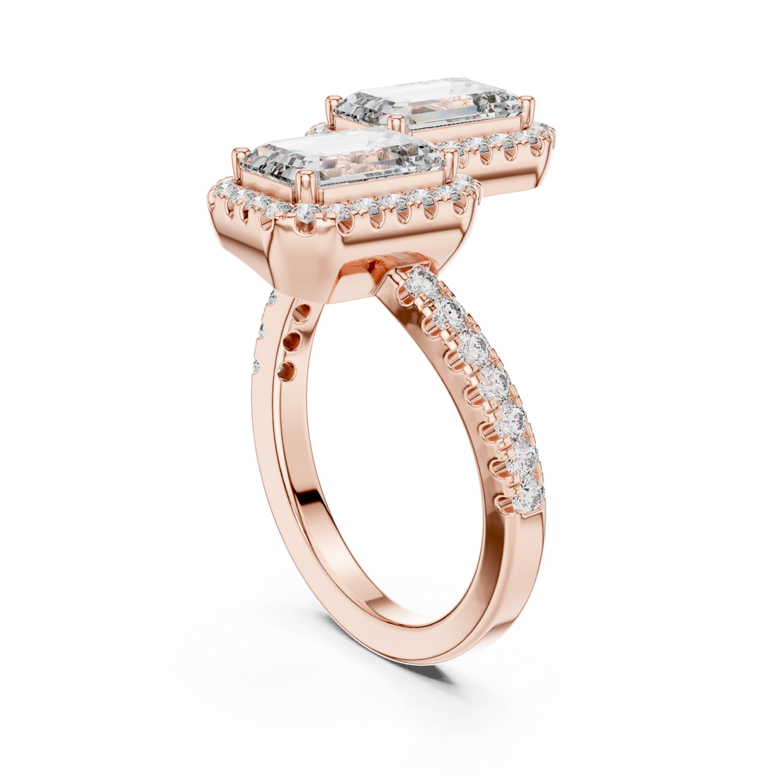 Echo Sound lab grown diamond ring