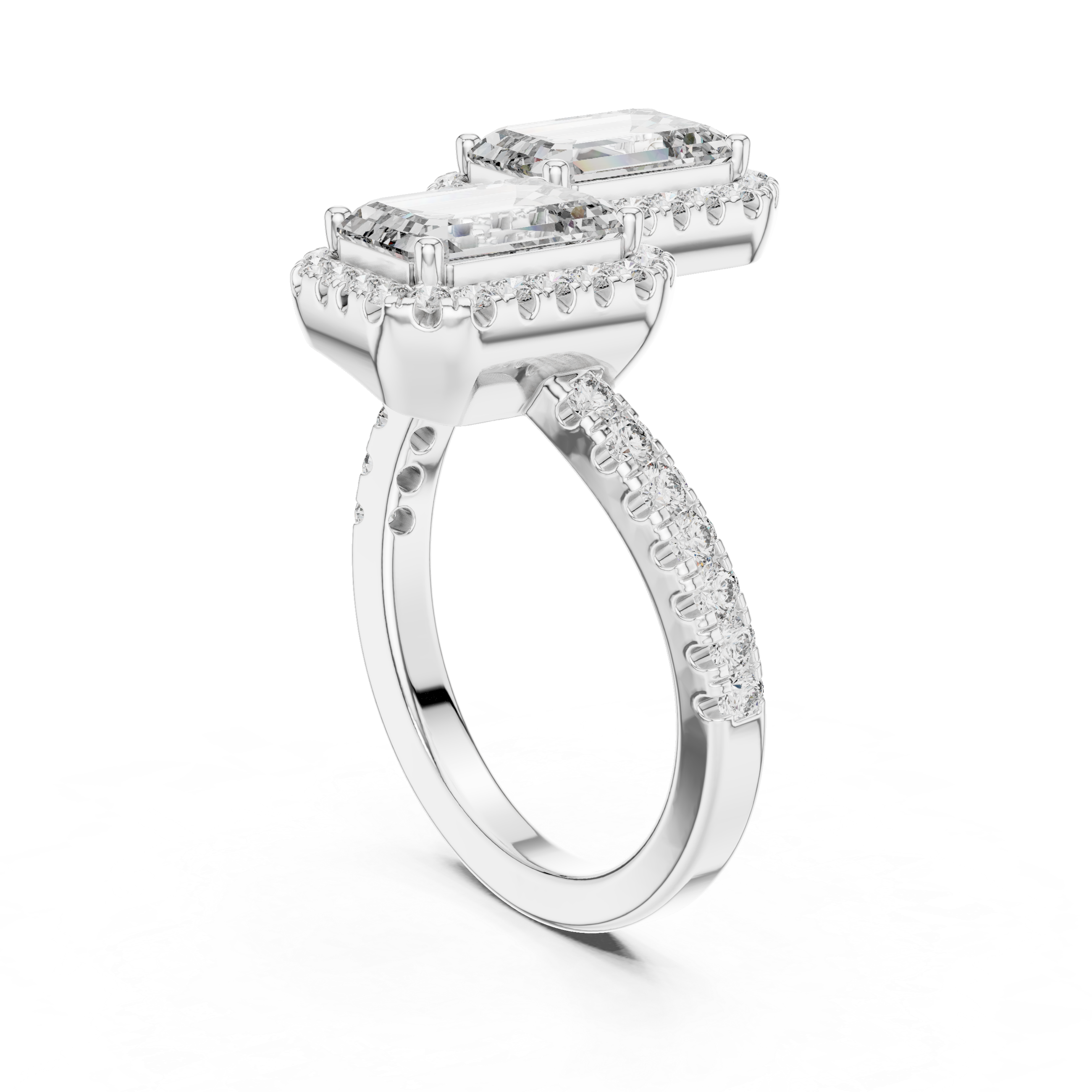 Echo Sound lab grown diamond ring
