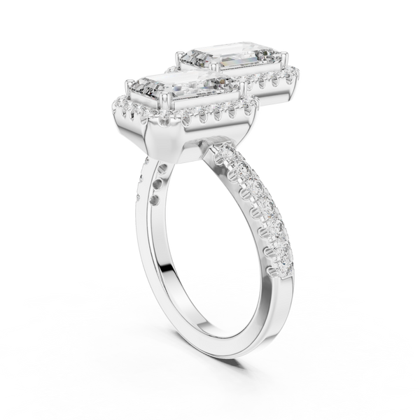 Echo Sound lab grown diamond ring