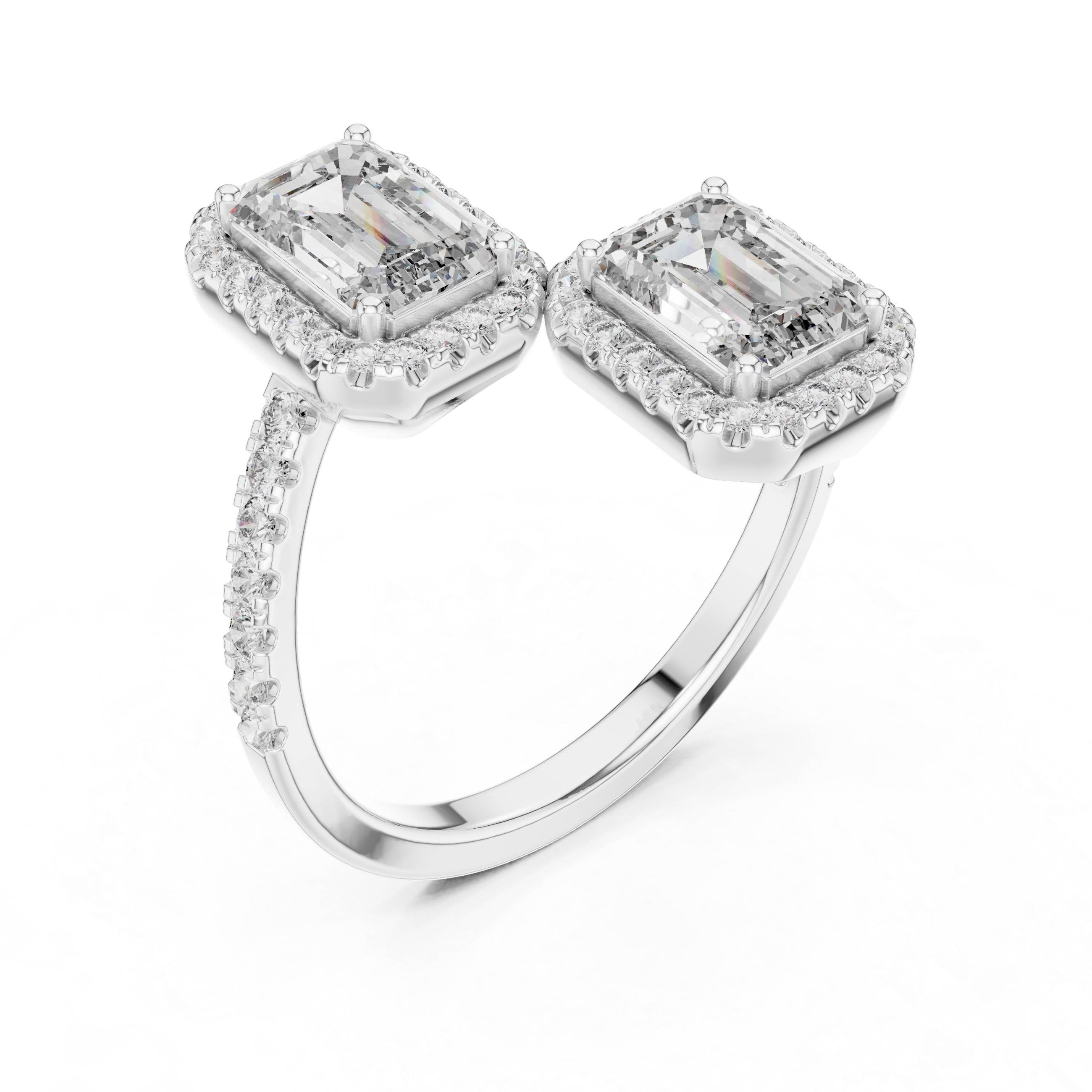 Echo Sound lab grown diamond ring