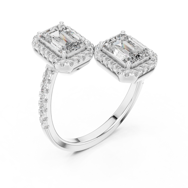 Echo Sound lab grown diamond ring