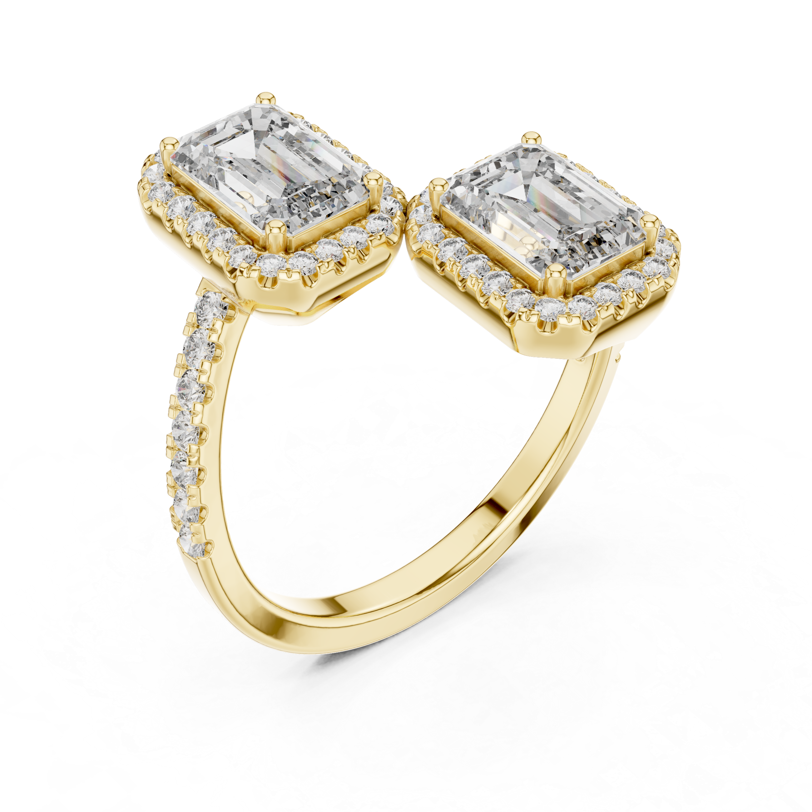 Echo Sound lab grown diamond ring
