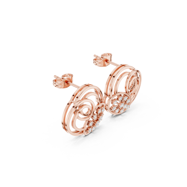 Urban Edge Lab Grown Diamond Earrings Studs