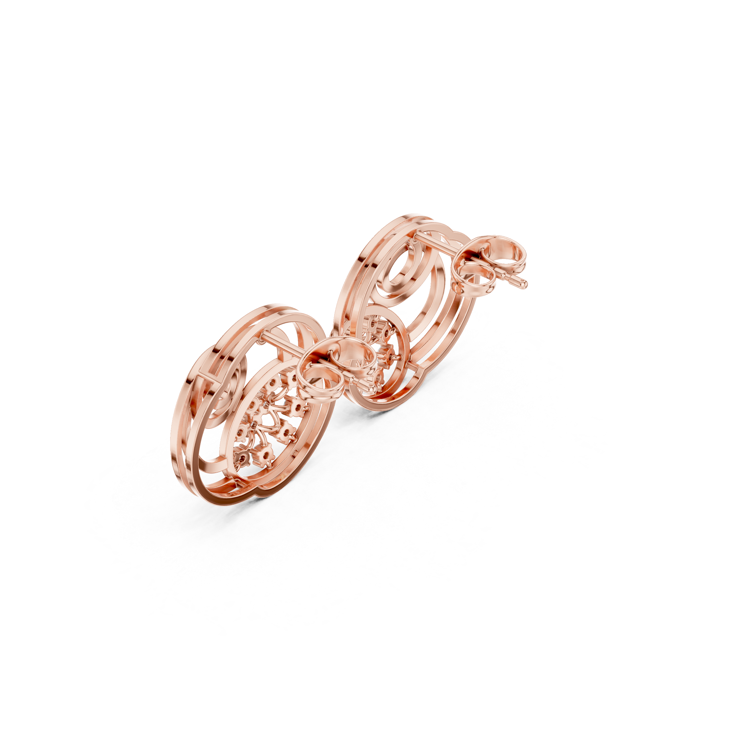 Urban Edge Lab Grown Diamond Earrings Studs