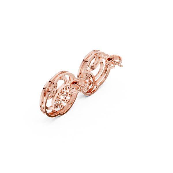 Urban Edge Lab Grown Diamond Earrings Studs