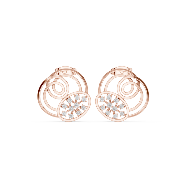 Urban Edge Lab Grown Diamond Earrings Studs