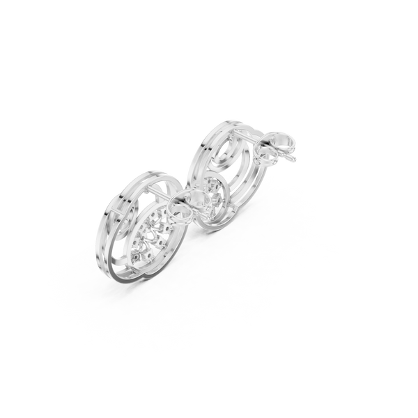 Urban Edge Lab Grown Diamond Earrings Studs