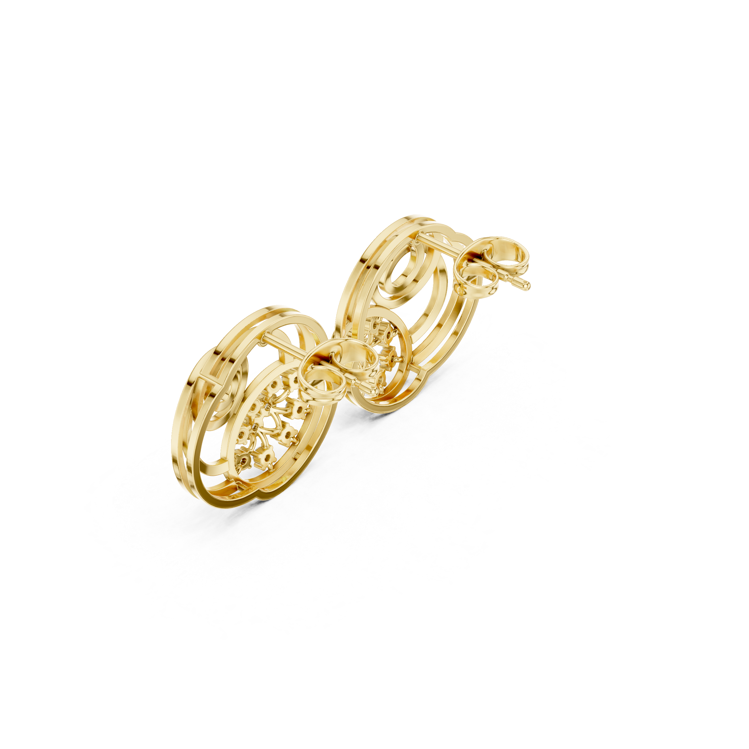 Urban Edge Lab Grown Diamond Earrings Studs