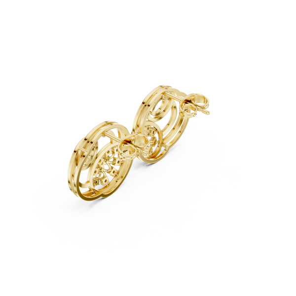 Urban Edge Lab Grown Diamond Earrings Studs