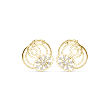 Urban Edge Lab Grown Diamond Earrings Studs