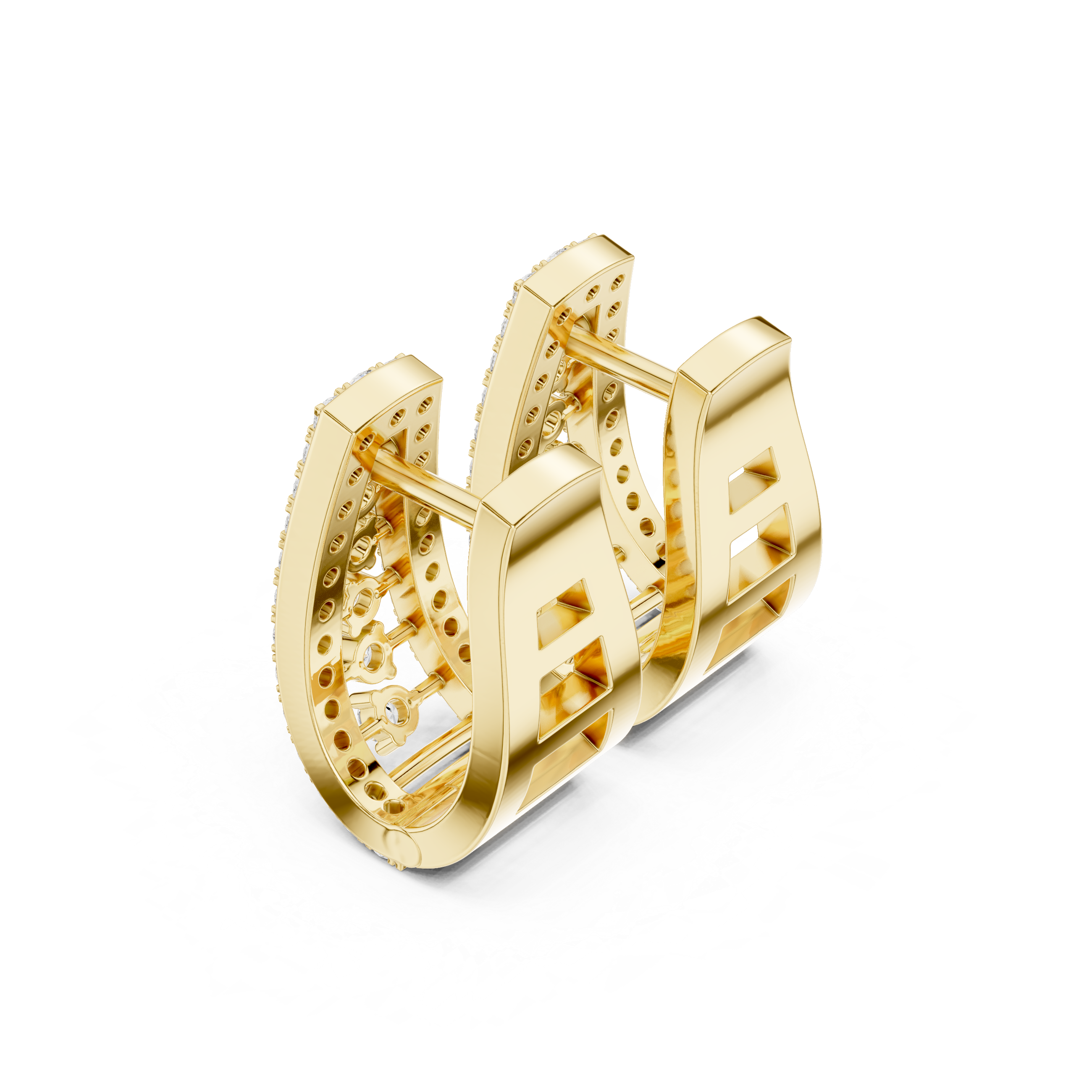 Ember Gleam Lab Grown Diamond Earrings Sets