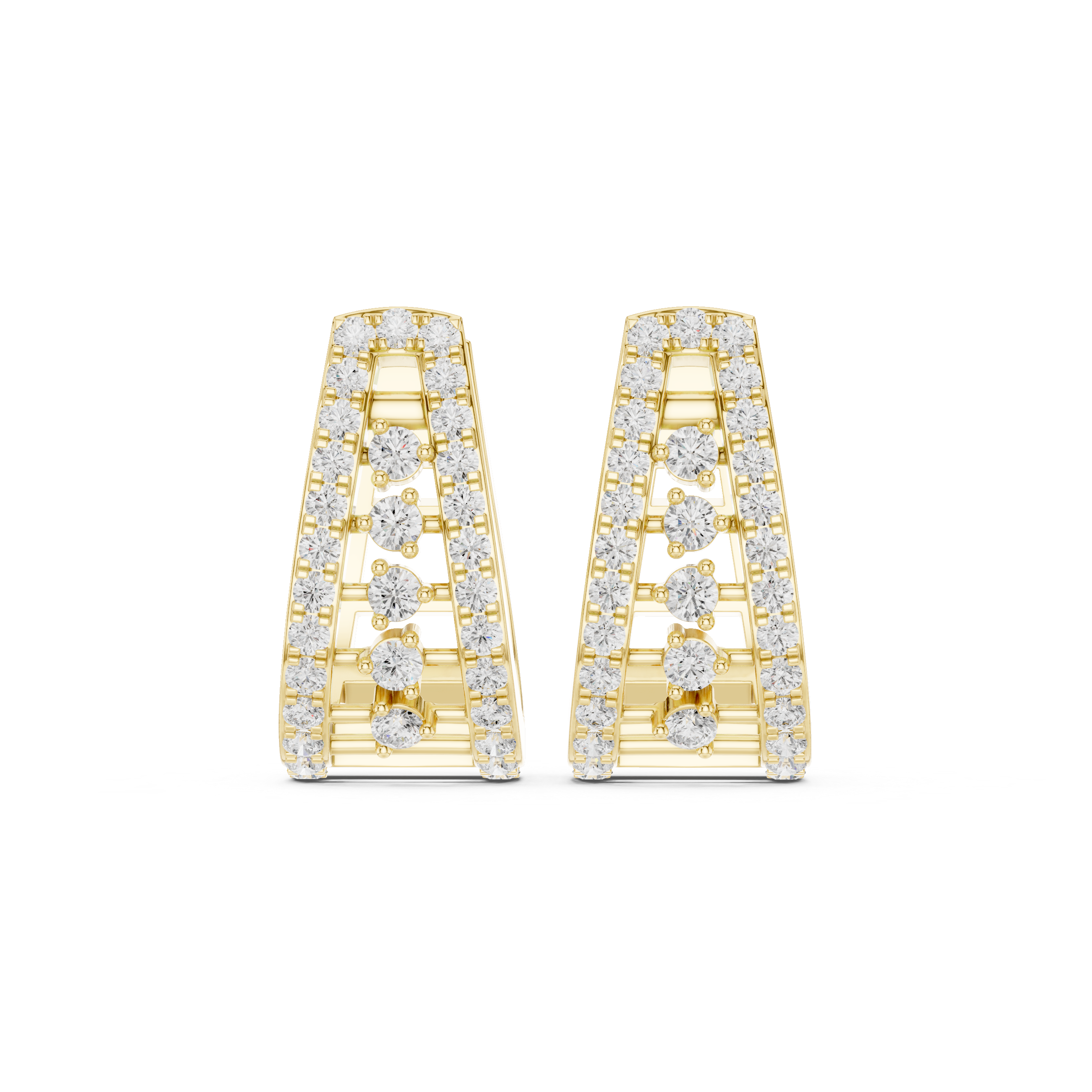 Ember Gleam Lab Grown Diamond Earrings Sets