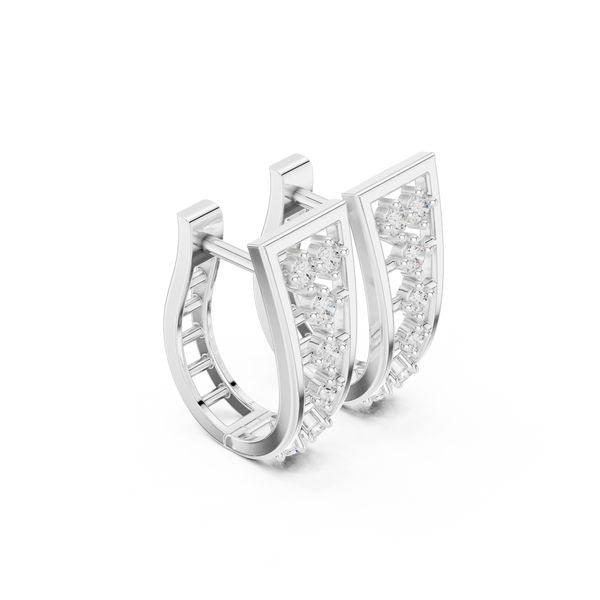 Well Known lab grown diamond earring design