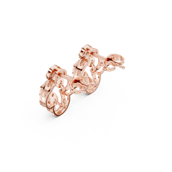 Whispering Willow Lab Grown Diamond Earrings Drops