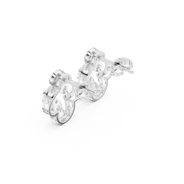 Whispering Willow Lab Grown Diamond Earrings Drops