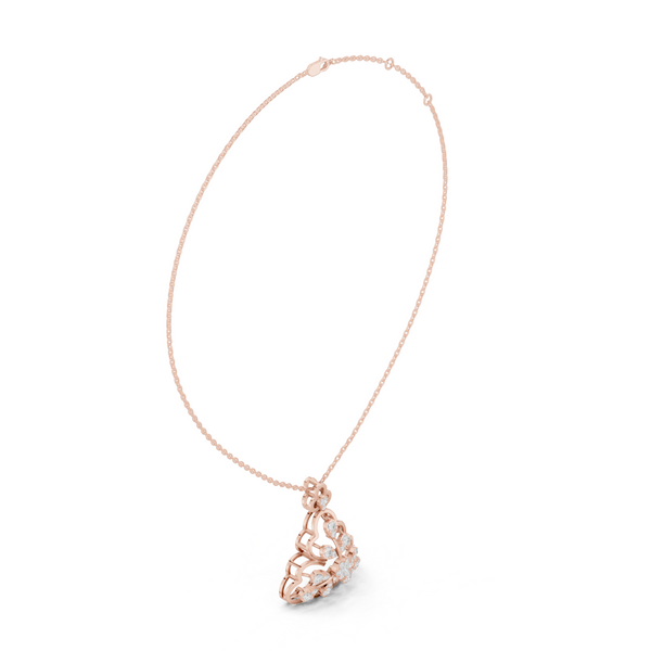 Timeless Loop Lab Grown Diamond Charm Pendant