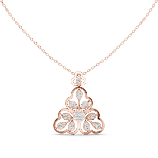 Timeless Loop Lab Grown Diamond Charm Pendant