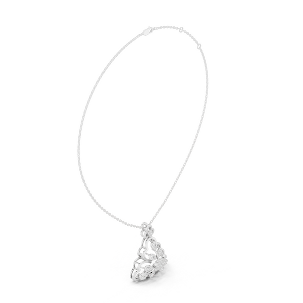 Timeless Loop Lab Grown Diamond Charm Pendant