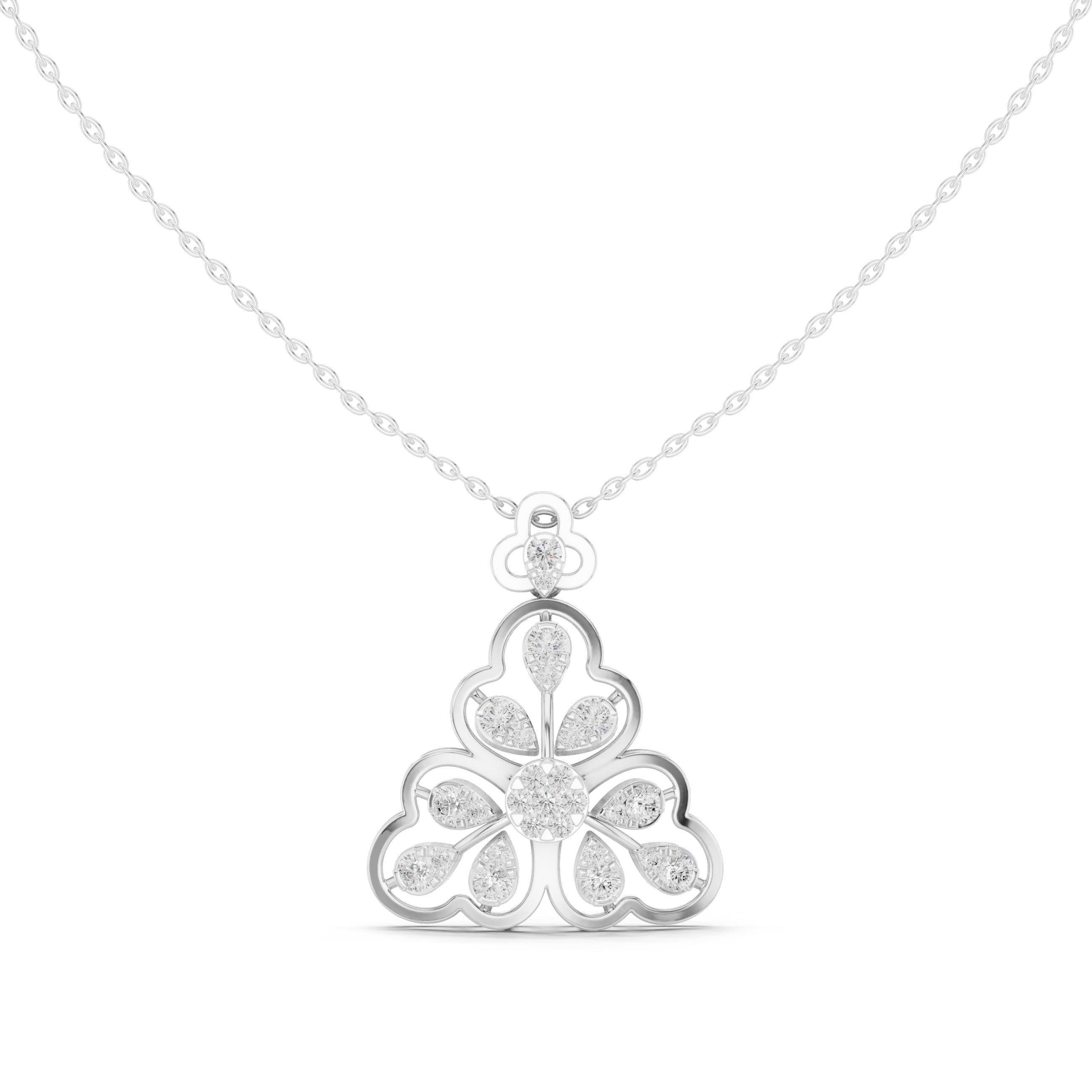 Timeless Loop Lab Grown Diamond Charm Pendant