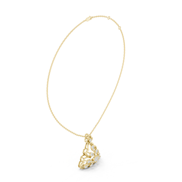 Timeless Loop Lab Grown Diamond Charm Pendant