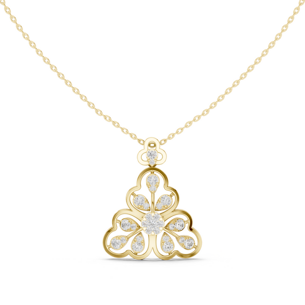 Timeless Loop Lab Grown Diamond Charm Pendant